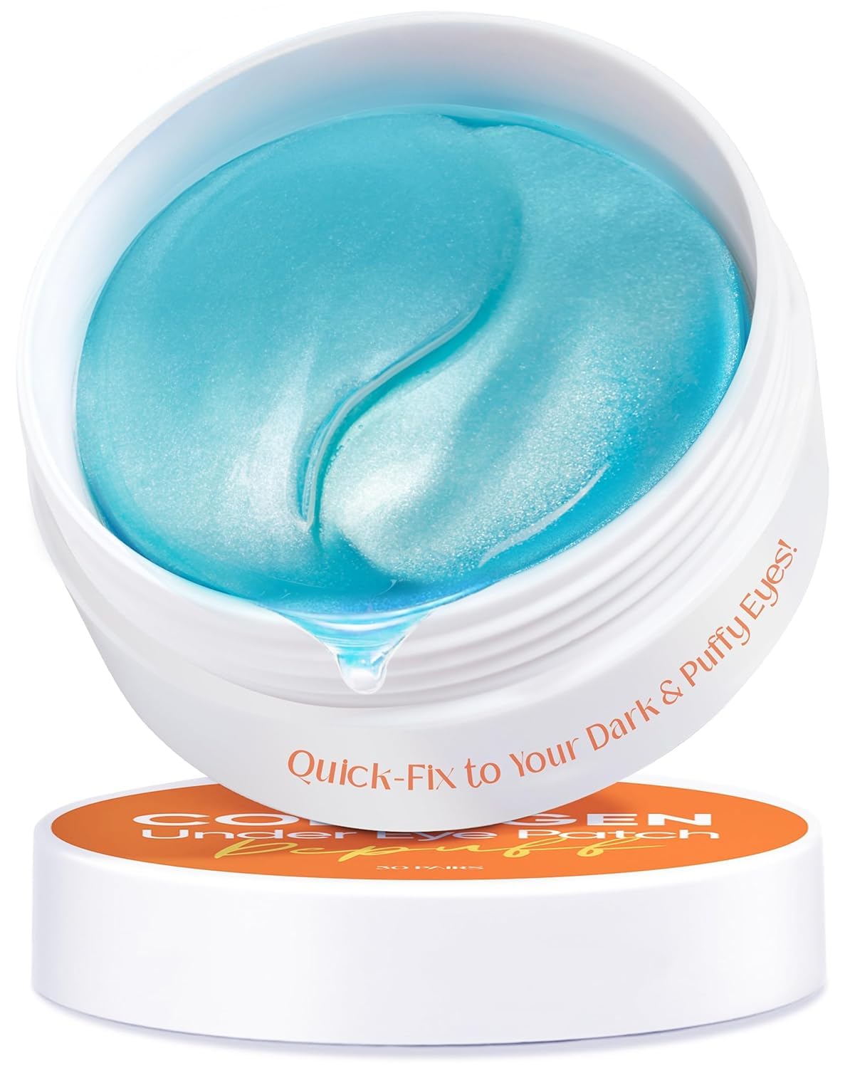 Under Eye Patches for Women: 30 Pairs of Hydrating Collagen Gel Eye Masks with Retinol & Hyaluronic Acid - Smooths Fine Lines & wrinkles/Delays Aging/Reduces Dark Circles & Eye Bags & Puffy Eyes