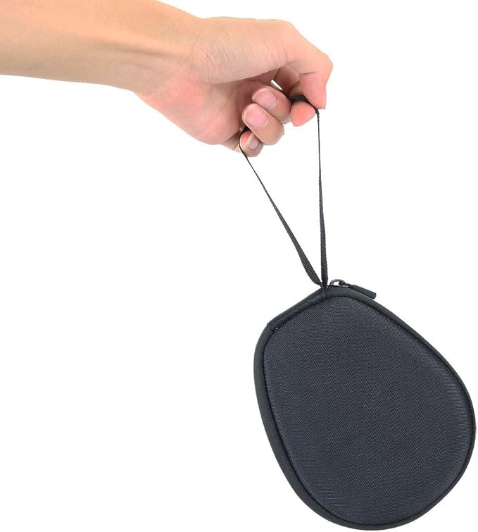 co2CREA Hard Case for SHOKZ New OpenRun Pro 2/1, OpenRun, OpenMove, OpenSwim Pro, OpenSwim, Compatible with All SHOKZ Open-Ear Bone Conduction Sport Headphones, Black Case + Inner Grey