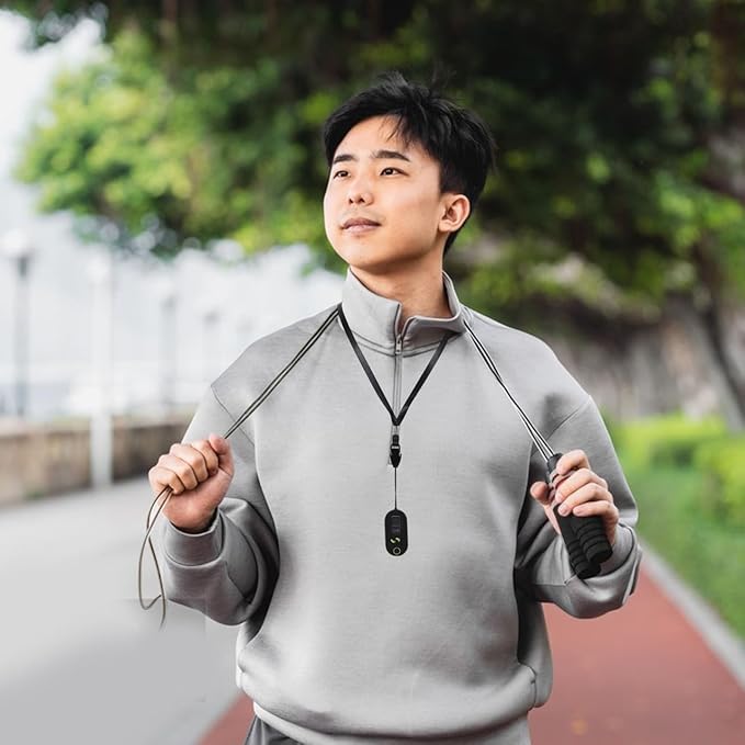 BESPORTBLE Sports Step Counter 3D Digital Pedometer Accurate Step Counter Portable Pedometer Mini Fitness Tool with Clip and Lanyard for Walking Running