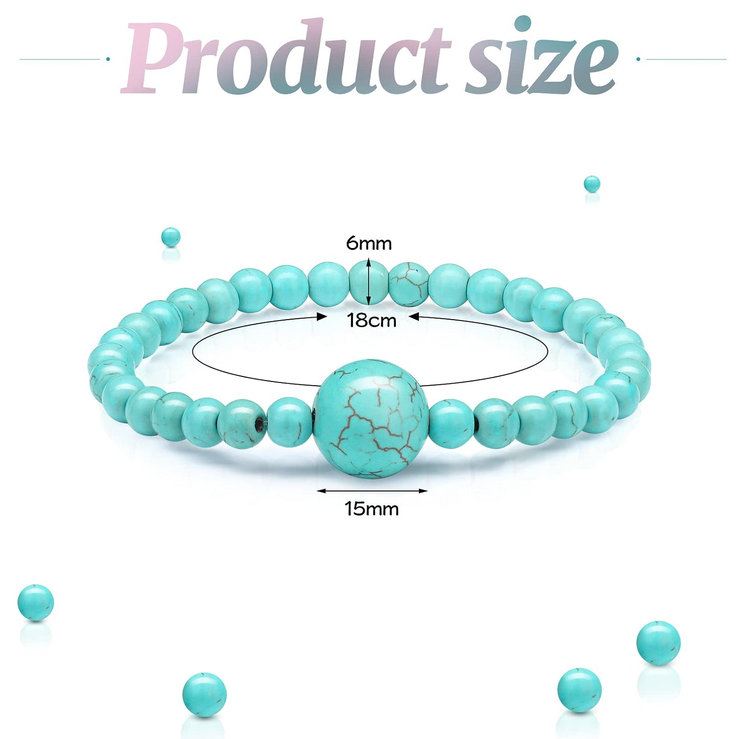 Jadive 4 Pieces Anti Nausea Wristband Seasickness Motion Sickness Bracelets Wristband Adjustable Motion Nausea Bands for Motion Sickness, Morning Sickness, Car Sickness, Travel Sickness