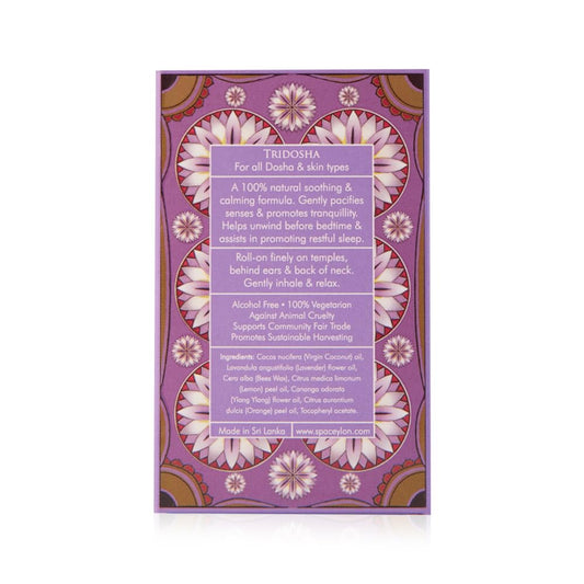 SPA CEYLON Sleep Calming Balm Roll On | Natural Sleep Aid with Soothing Scent | Quick-Acting Bedtime Relief | Travel-Friendly for All Skin Types