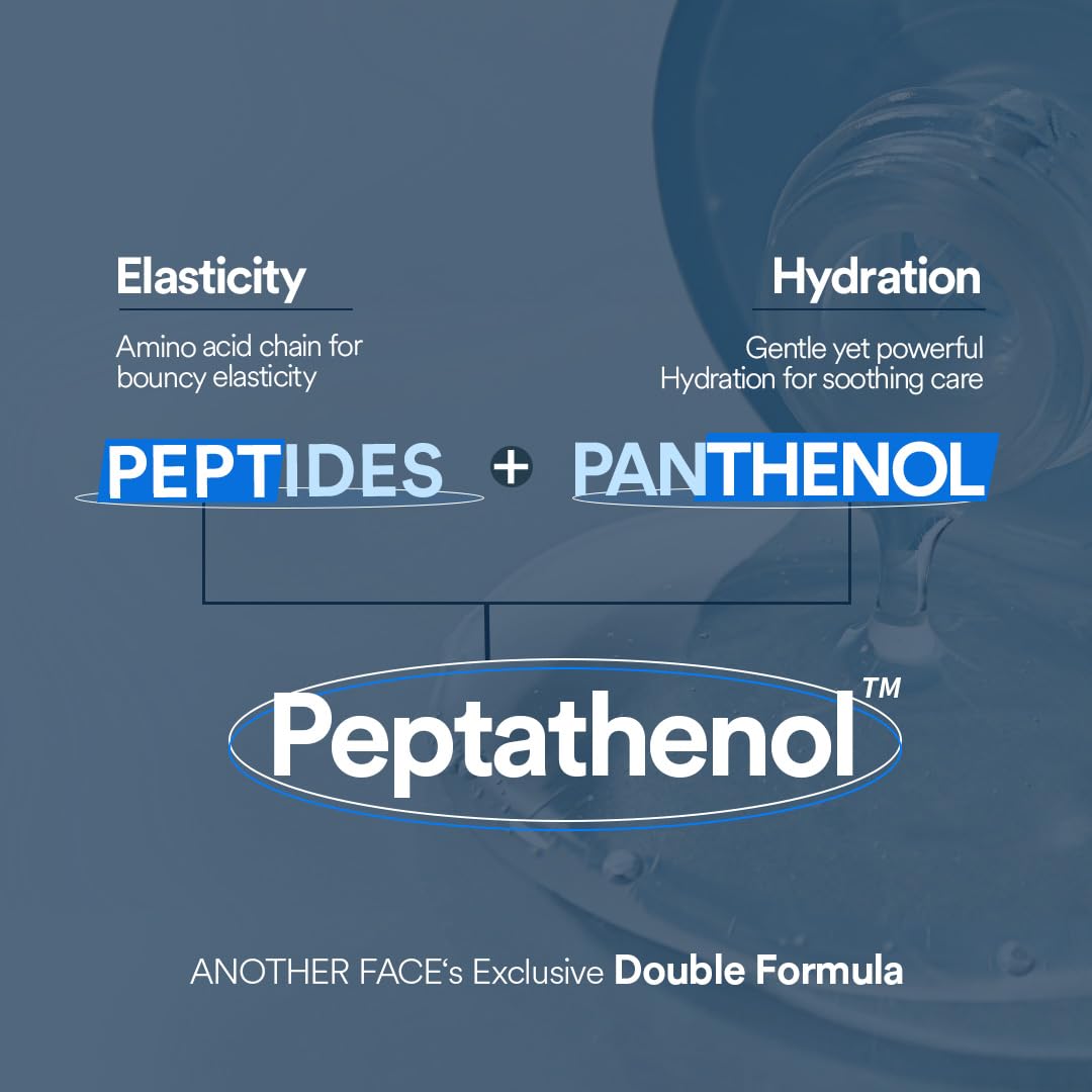 ANOTHER FACE PEPTATHENOL10™ BARRIER SERUM 1.35 Fl. Oz. | Multi Peptide for face, Total Package Serum, Glowing & Firming for Skin Barrier, Soothing & Calming, Hydrating, Vegan, Korean Skin Care