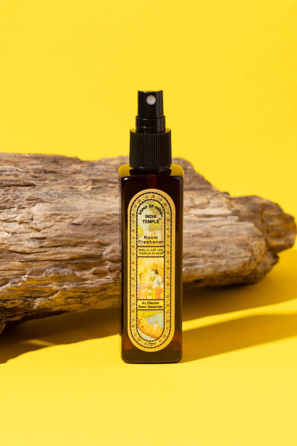 Song of India - India Temple Room Freshener Spray - A two Bottle Set 100ml or 3.38 oz. Each