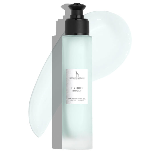 Hyaluronic Acid Moisturiser Gel with Organic Aloe Vera - NATURAL VEGAN COSMETICS - 100ml - Intensive Hydration - Anti-Ageing and Anti-Wrinkle Face Care for Men and Women