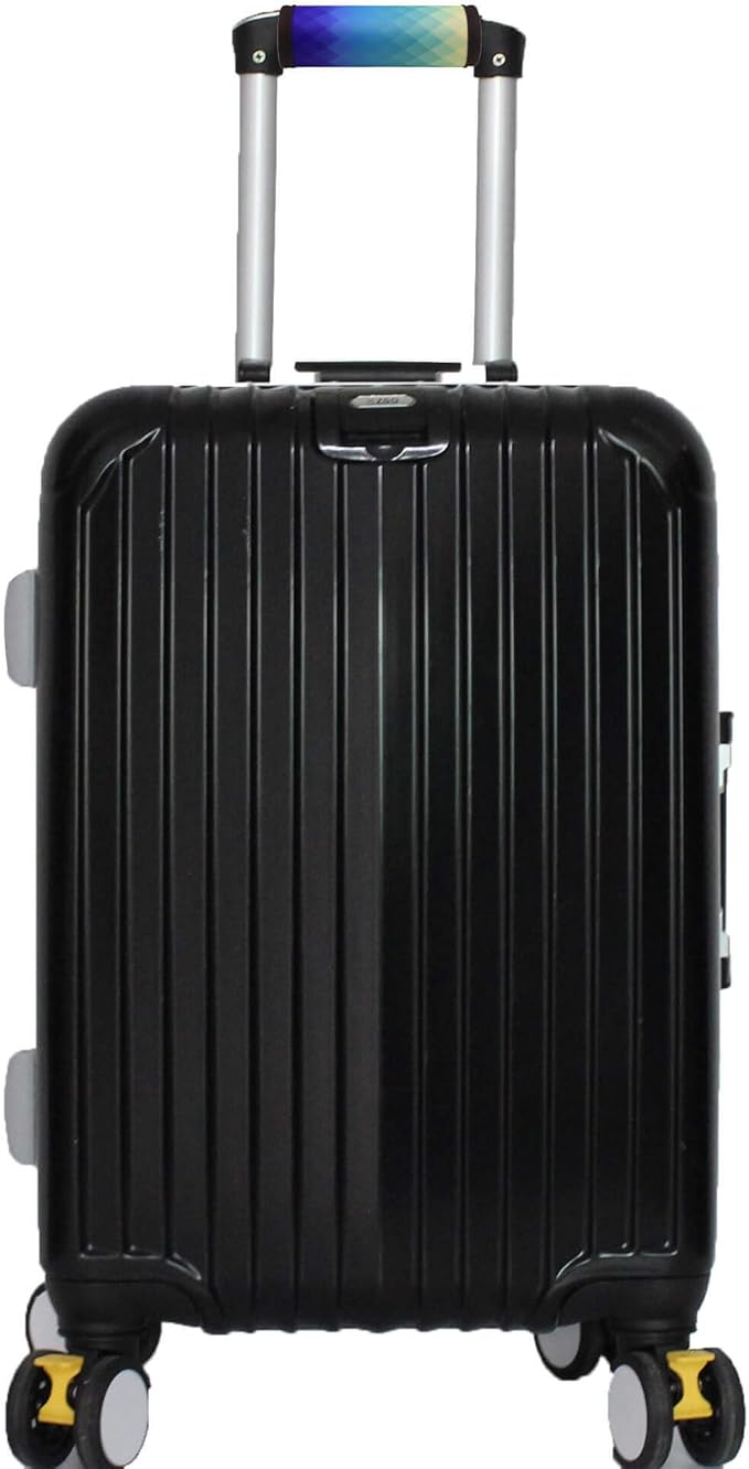 5 Pack Neoprene Luggage Handle Wraps Bright Luggage Tags/Identifiers/Marker/Grips Travel Accessories for Airplane/Flying/Luggage (Check(Blue))