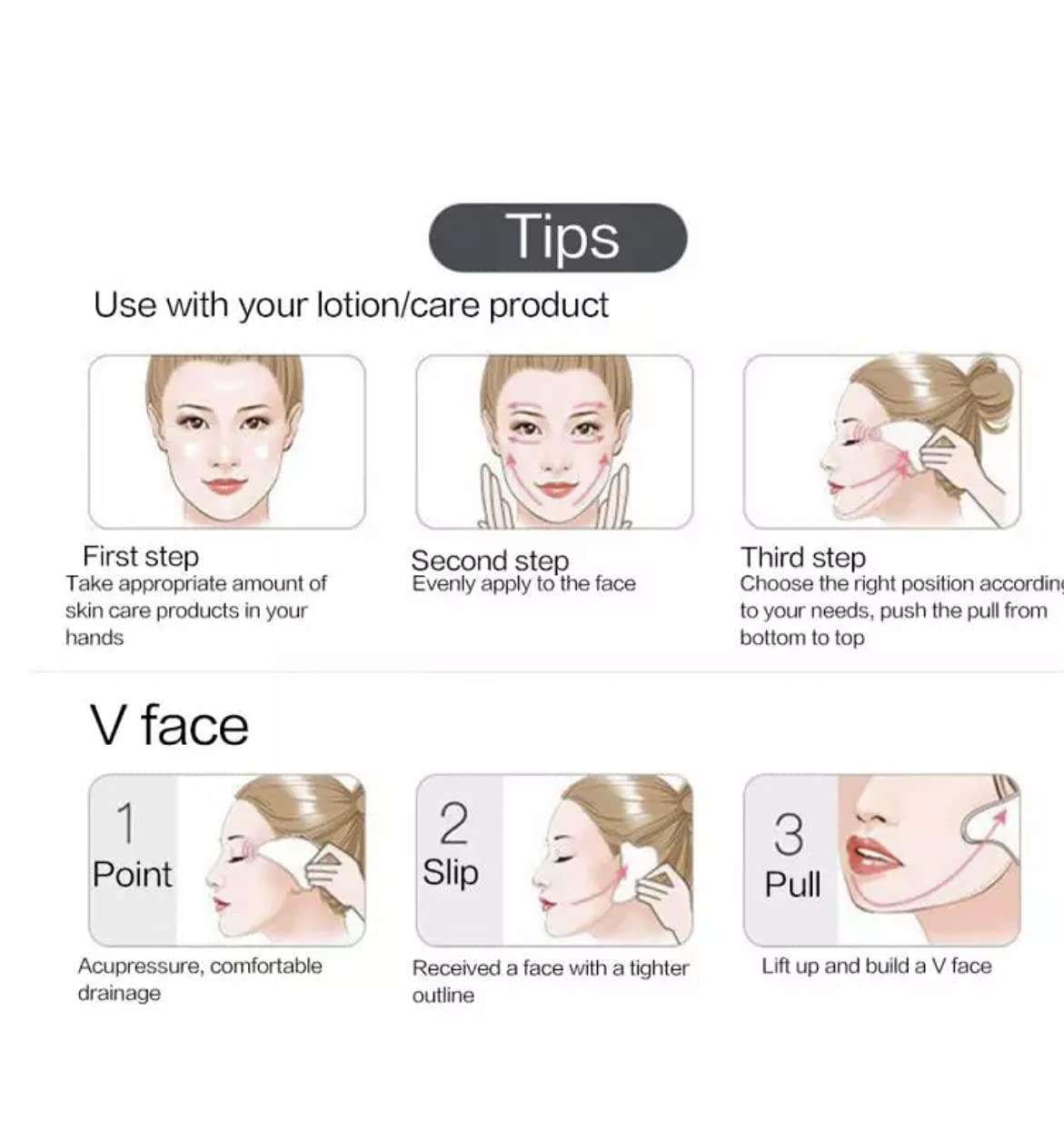 Face Roller Skin Care - Jade Roller Gua Sha Set, Rose Quartz Face Roller | Ultimate Facial Skin Care Products & Beauty Products Tools | Jade Facial Roller for Face and Eye Massager