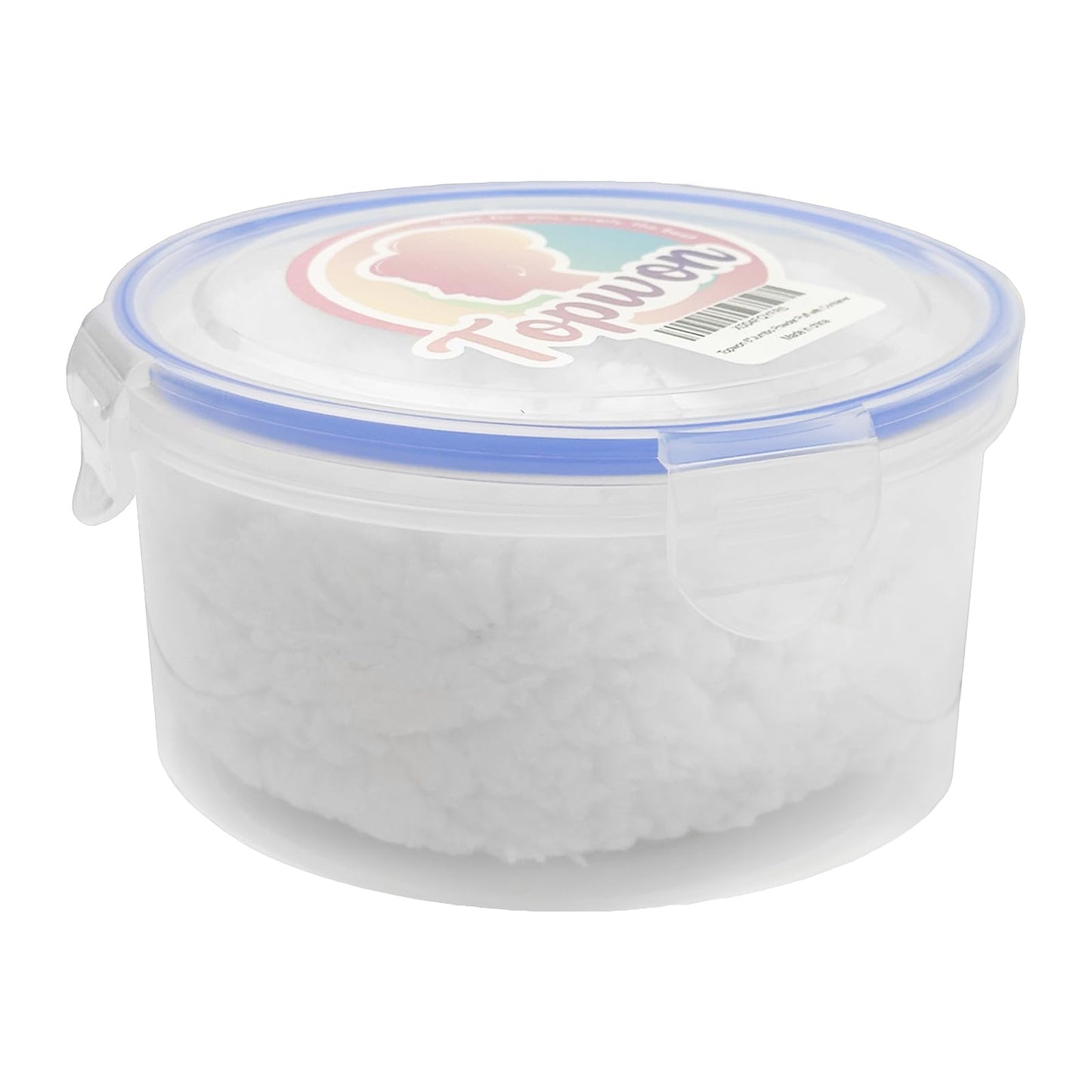 Topwon 6'' Jumbo Powder Puff Body Powder Puff with Container, Extra Large Dust Puffs for Women Men 1Pack