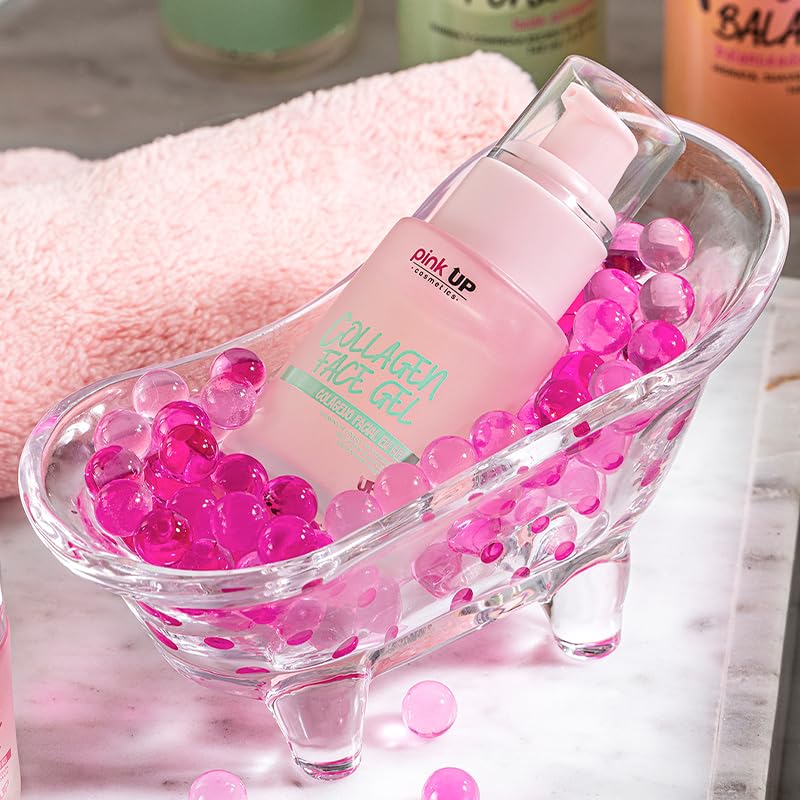 PINK UP Collagen Face Gel | Collagen Serum For Face | Reduces expression lines | Firms facial skin | Dalays the sings of aging | Maximum hydration | Model PKS09
