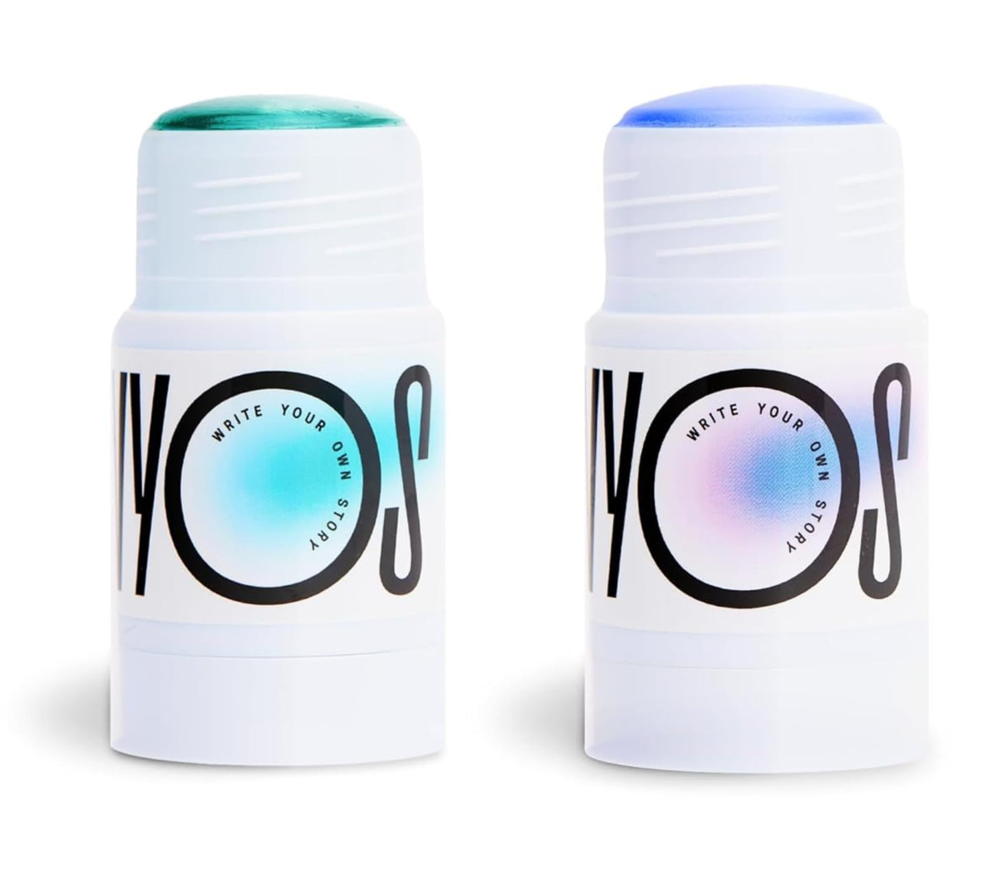 WYOS Oil Moisturizer Stick & Clay Face Mask Stick Stocking Stuffer Bundle | Travel Size, Leak Free, Vegan, Cruelty Free, Portable, Sulfate Free, Paraben Free