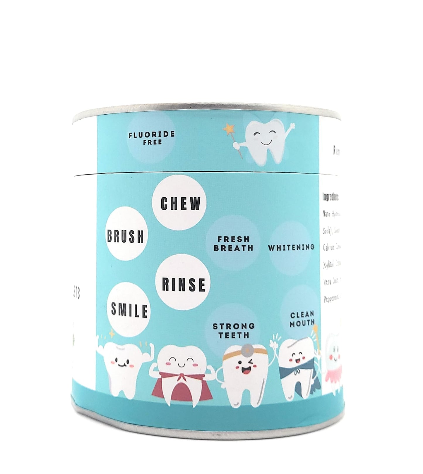 YouClean Refill Pack - 365 Toothpaste Tablets - Natural Remineralization & Whitening with Nano Hydroxyapatite - Travel or Daily Use - Fluoride Free (Mint365)