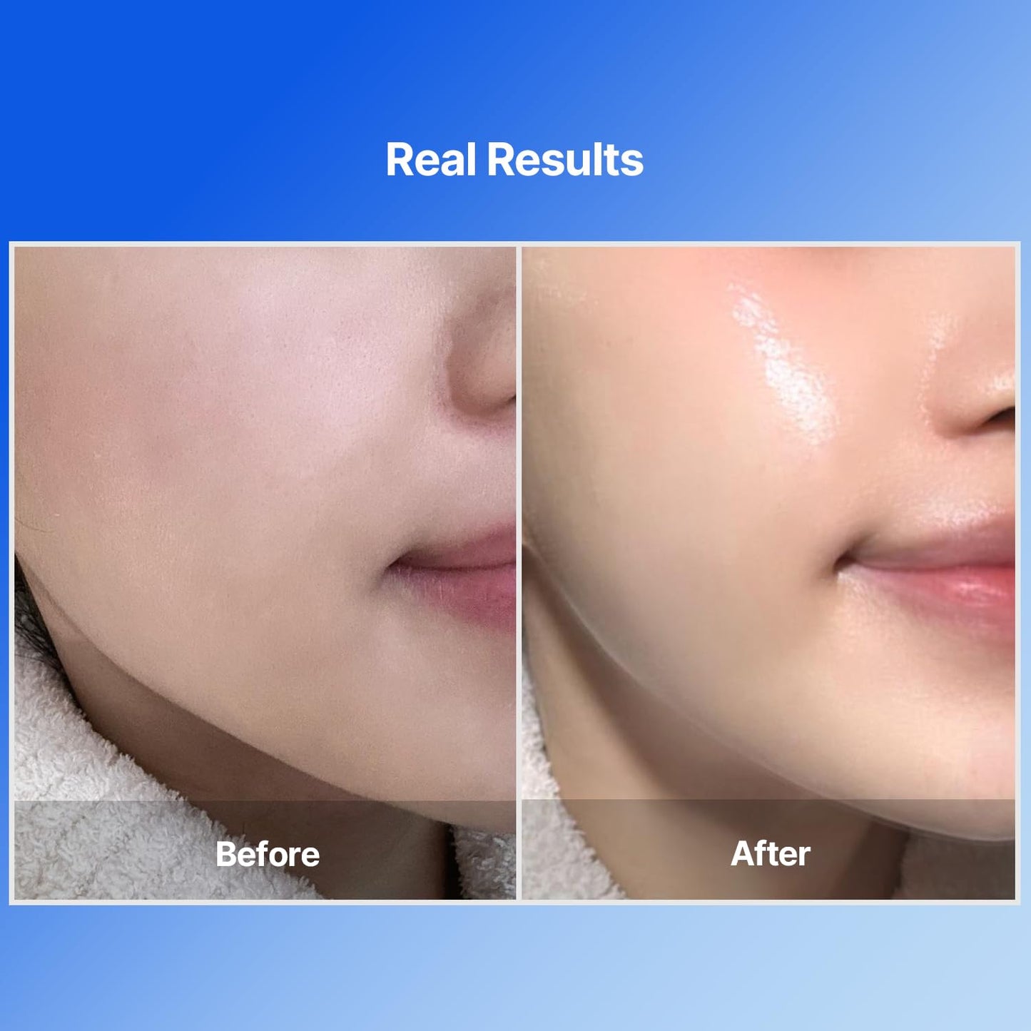 Bluelayer Water Dome Mask - Korean Overnight Collagen Face Mask for Glass Skin, Moisturizing and Firming with Hyaluronic Acid & Blue Agave - Pore Minimizing with Hydrogel Masks for Radiant Glow - 4EA