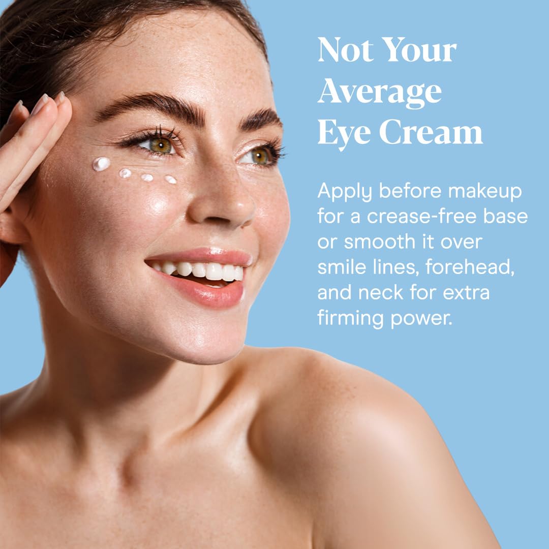 Baebody Snail Mucin Eye Cream (30 ml/1.06 fl oz) - Anti-Aging Eye Cream for Dark Circles and Dry Skin - Snail Mucin Serum with Peptides and Hyaluronic Acid