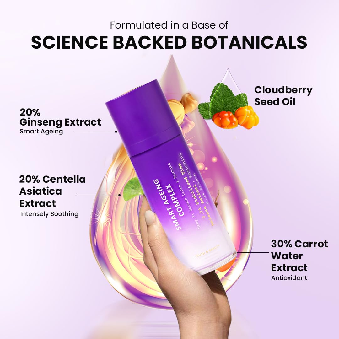 Skin Care Set For Women, Face Regimen with Smart Ageing Complex, Vitamin C Radiance Serum & PoreBright Serum, Vegan, Gluten Free, & Cruelty Free Travel Skincare Kit Advanced