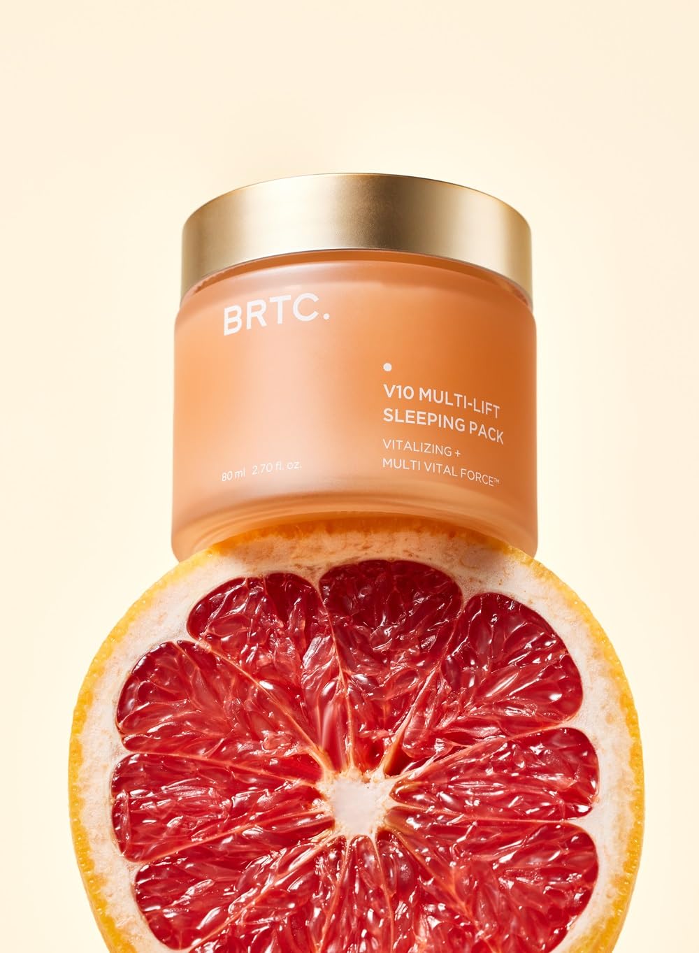 BRTC V10 Multi-Lift Sleeping Pack | Overnight Mask for Face Moisturizer, Moisturizing and Nourishing | Korean Skincare (80 ml, 2.70 oz)