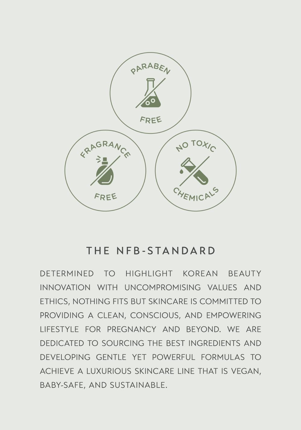 NOTHING FITS BUT Vegan Soothing & Hydrating Bebe Baby Balm Stick - EWG Green