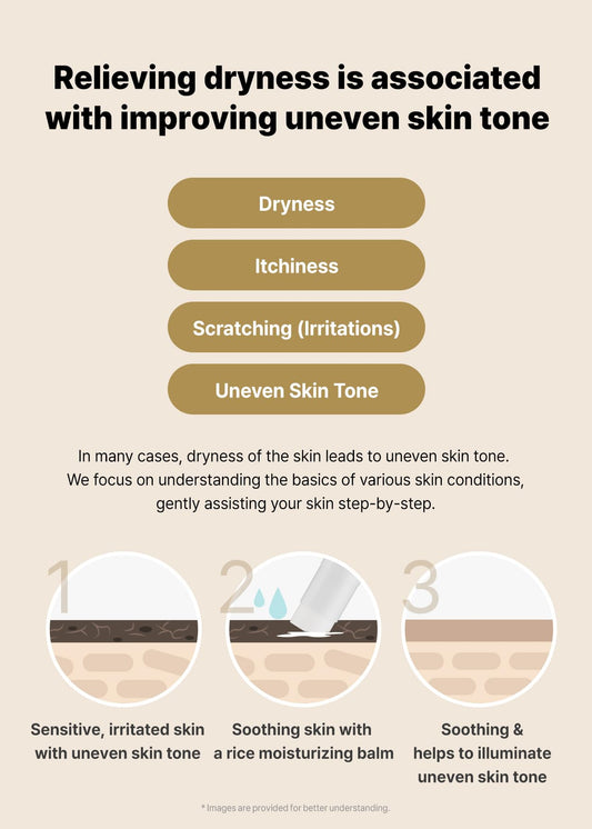 THANKYOU FARMER Rice Pure Aqua Multi Balm - Exclusive Korean Rice Extract, 5 Ceramide, Eye Treatment Balm, Korean Multi Balm Stick for Face, Fragrance-Free