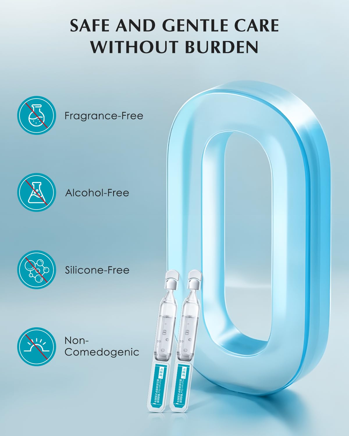 KOMFYMED Recombinant Collagen Restoration One-Day Serum – 4 Types of Collagen & Ectoin, Intensive Barrier Strengthening & Hydration, Single-Use Vials for All Skin Types (1.5ml / 0.05 fl.oz × 5)