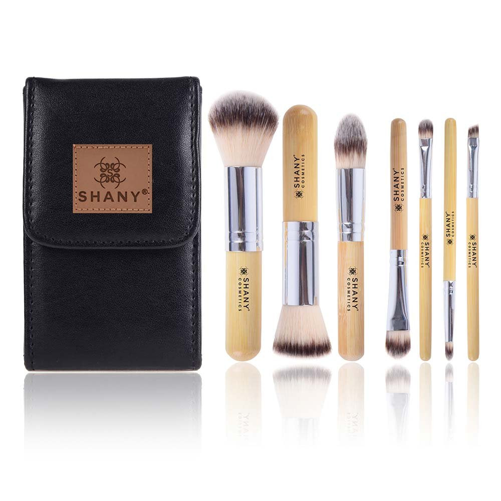 SHANY I love Bamboo - 6pc Petite Pro Bamboo brush set, NO Case