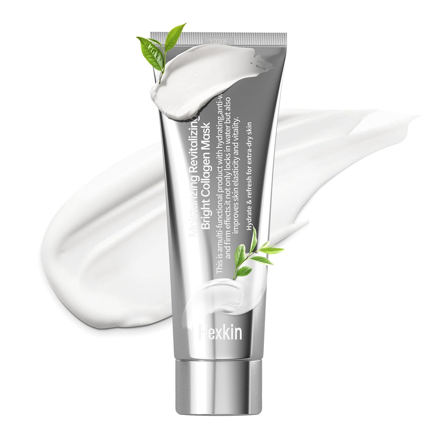 Hexkin Collagen Peel Off Facial Mask Wrapping Peel Off Face Mask Elasticity Hydration Care, Reduces Sagging Dullness For Glowing Skin Korean Skin Care, 2.82oz.