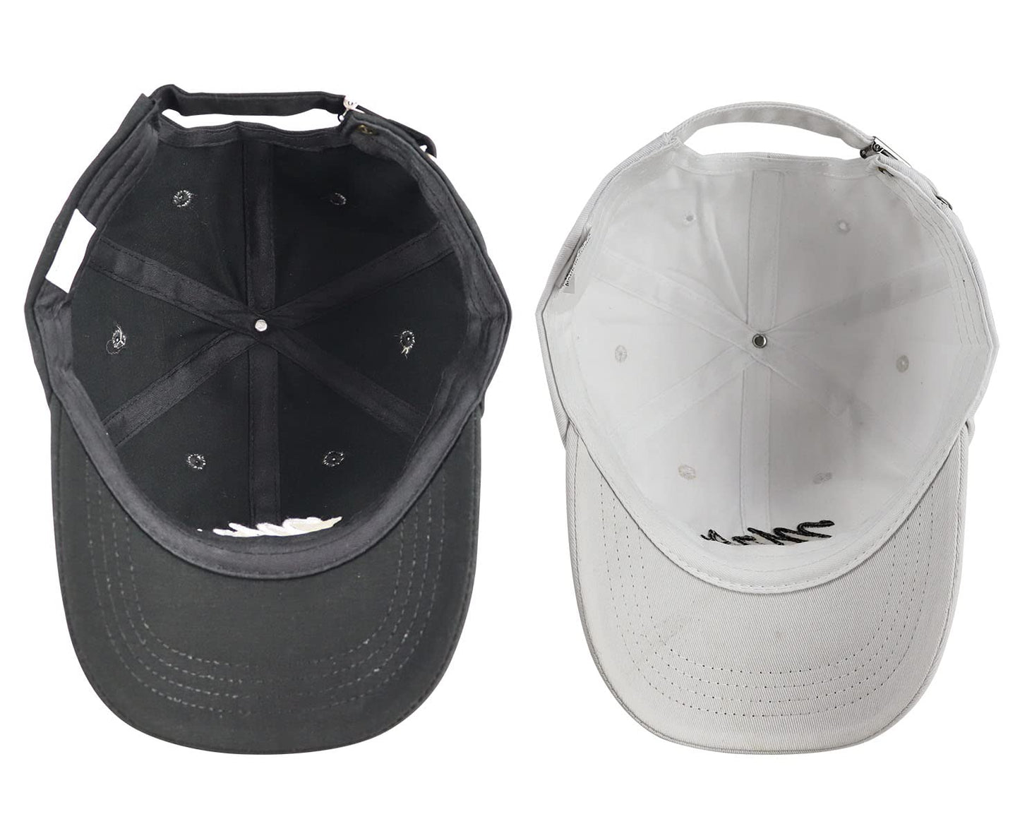 Mr and Mrs Gifts, Bride Groom Couples Hats, Funny Christmas Valentines Day Newlywed Wedding Honeymoon Essentials, Adjustable Cotton Embroidered Baseball Caps for Men Women Dad Mom Husband Wife