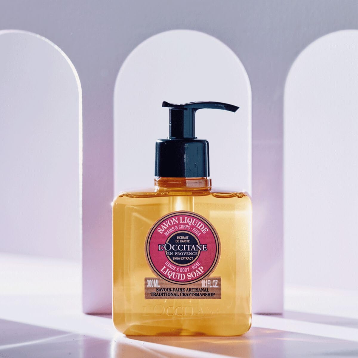L'OCCITANE Shea Rose Liquid Soap 10.10 oz