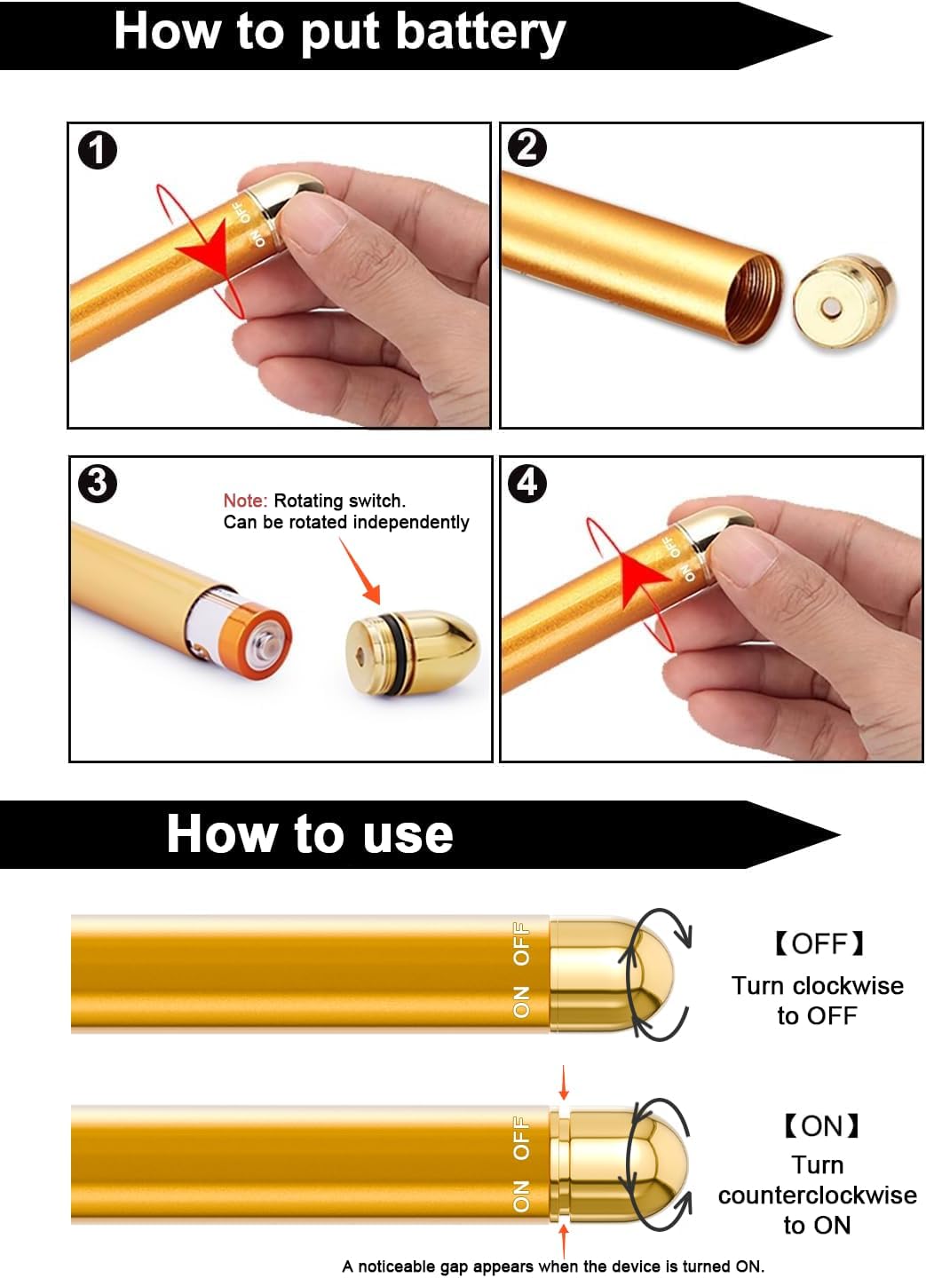 Amirce Face Massager Roller Golden 3D Roller Electric Facial Roller and T Shape Facial Roller Massager Kit Face Rollers