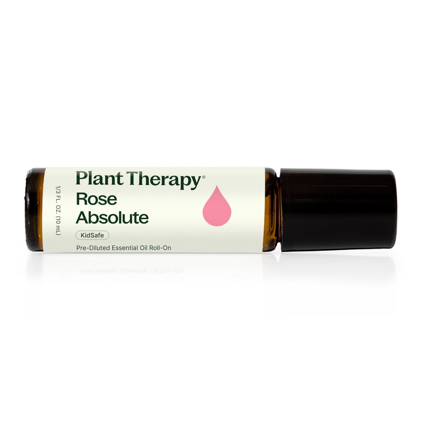 Plant Therapy Rose Absolute Pre-Diluted Essential Oil Perfume Roll-On 10 mL (1/3 oz) 100% Pure, Natural Aromatherapy, Therapeutic Grade