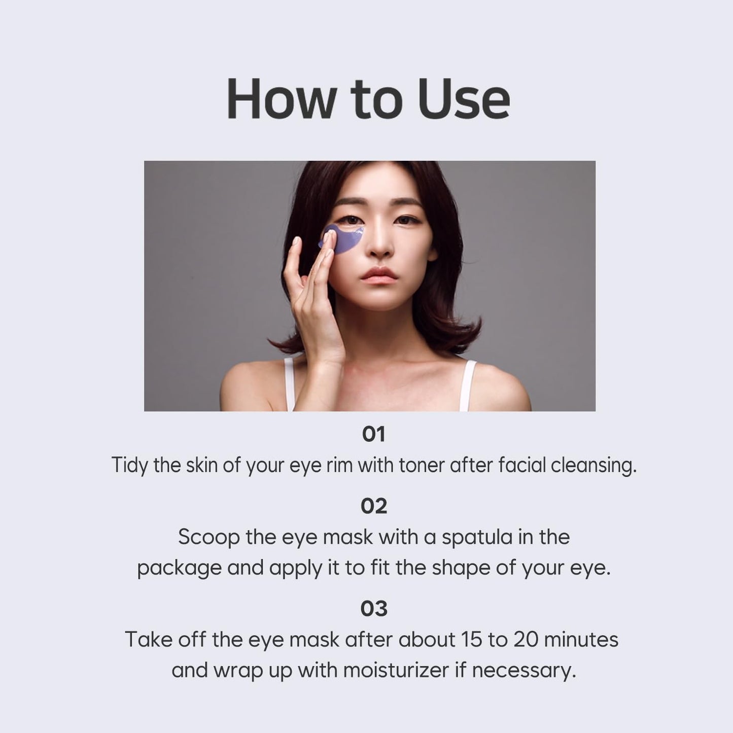 Petitfee Agave Cooling Hydrogel Eye Mask 60ea (30pairs) - Quick Calming Eye Patches with Blue Energy Complex, Agave, Blueberry, Eggplant, Caffeine Extracts, Moisturizing, Soothing Eye Care