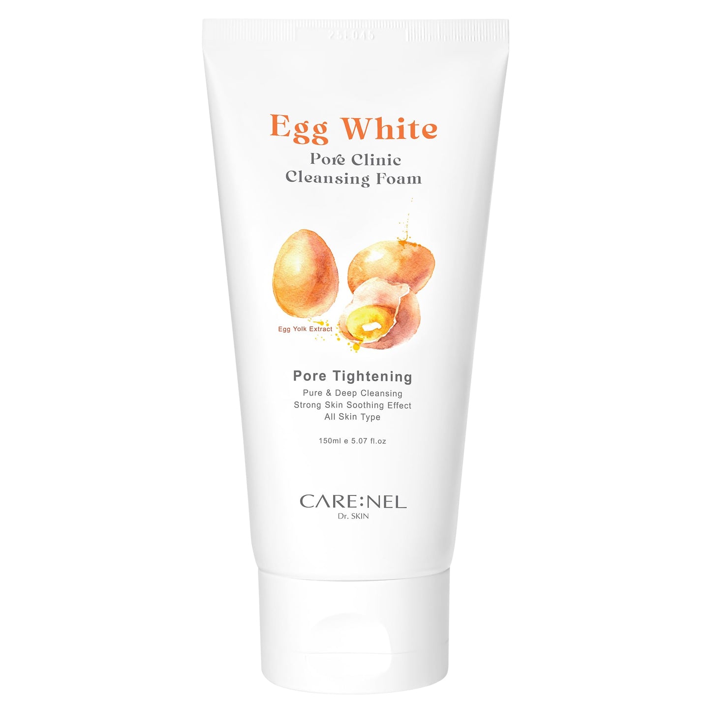 Korean Face Wash Foaming Facial Cleanser - Egg White Pore Clinic - K Beauty Skin Care Clean & Clear wipes Oil Moisturizer - Acne Cleaning Treatment for sensitive oily for Women, men