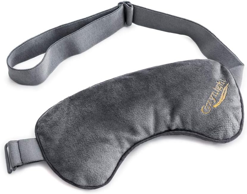 Cozynight Weighted Lavender Eye Mask for Sleeping, Yoga, Dry Eyes, Headache, Migraine Relief - Great Relaxation Gifts for Mom, Dad, Women, Men - Aromatherapy Lavender Eye Pillow Gift