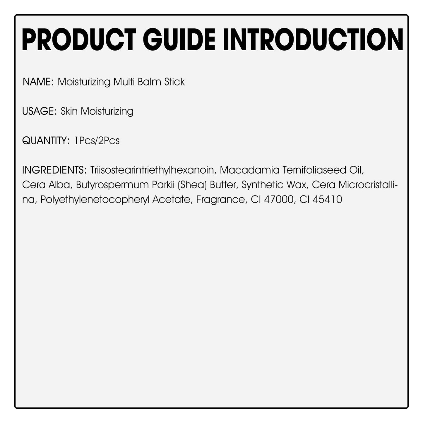 LOKFAR 2PCS Wrinkle Repair Moisturizing Multi Balm Stick, Anti-wrinkle Face Balm Eye Balm Body Hydrating Face Moisturizer, Wrinkle Balm Stick Face Skin Collagen Moisturizer for Dry Skin (7g/0.246 oz)