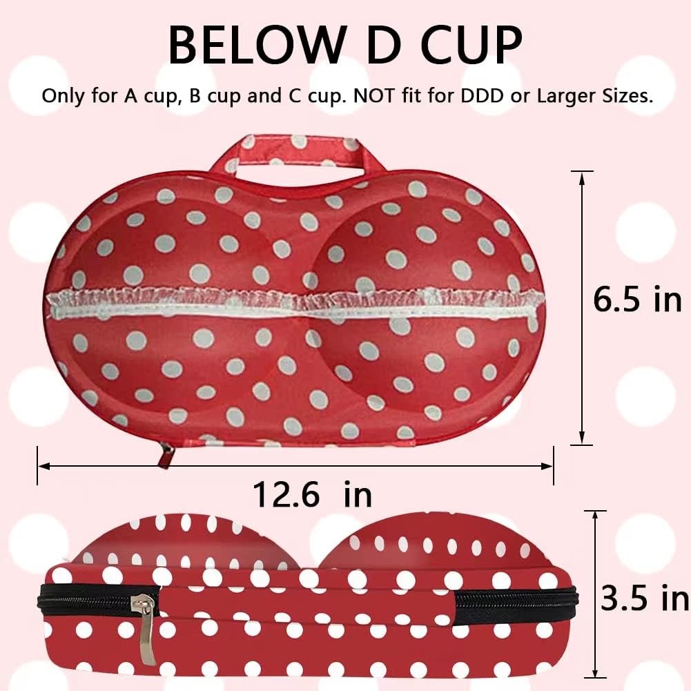 hefeilzmy Travel Home Organizer Zip Bag Case Portable Bra Storage Bag Waterproof Bra and Underwear