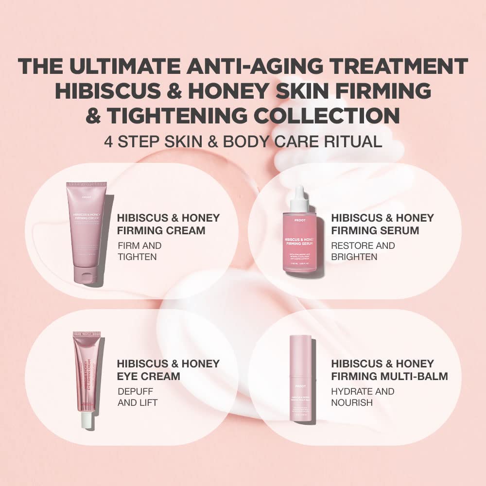 Hibiscus and Honey Firming Multi Balm | Hibiscus and Honey Firming Cream in a Stick Balm | Hibiscus and Honey Firming Lotion in a Stick Balm with Collagen Intensive Complex | Hibiscus and Honey Firming Multi Balm Stick For Face, Neck, Eyes, Lips and Body