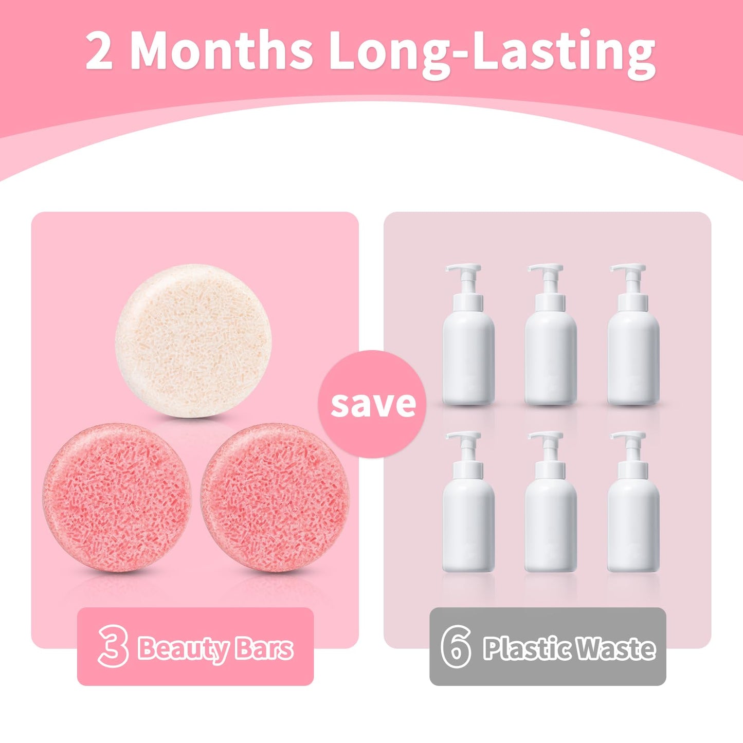 Pubpok Rosemary Shampoo Bars and Conditioner Set for Thinning Hair, Volume Solid Shampoo Bar, Hair Thickening & Regrowth, Coconut Oil Conditioner for Deep Moisturizing, Paraben & Silicone Free