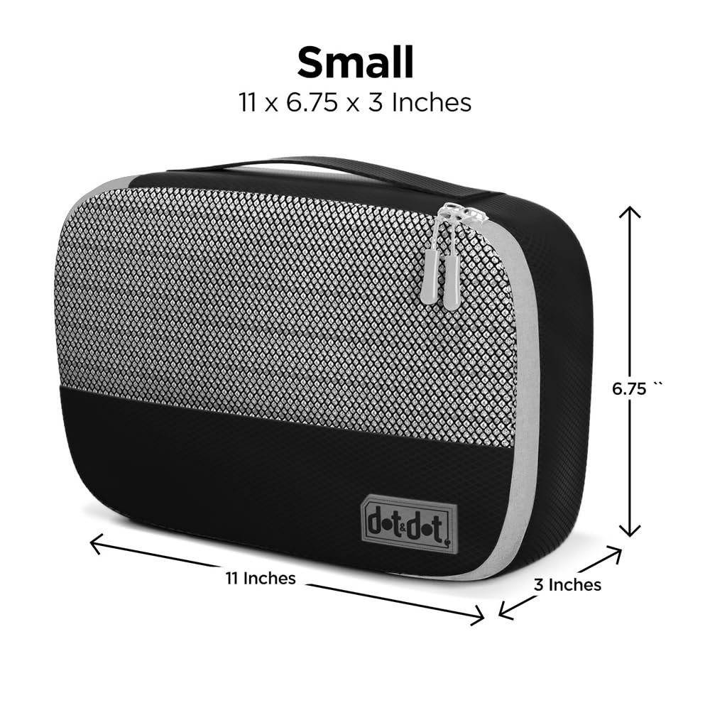 4pc Small Packing Cubes for Travel - Luggage Packing Organizers - Travel Packing Cubes for Suitcases