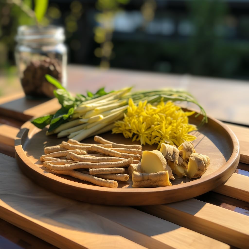 PICKNATURE USDA Organic Happy Tummy Tea - Digestive tea with Lemongrass, Turmeric, Ginger tea Freshly Picked from Thailand| 30 tea bags (100+ Cups) | Herbal Tea Gifts