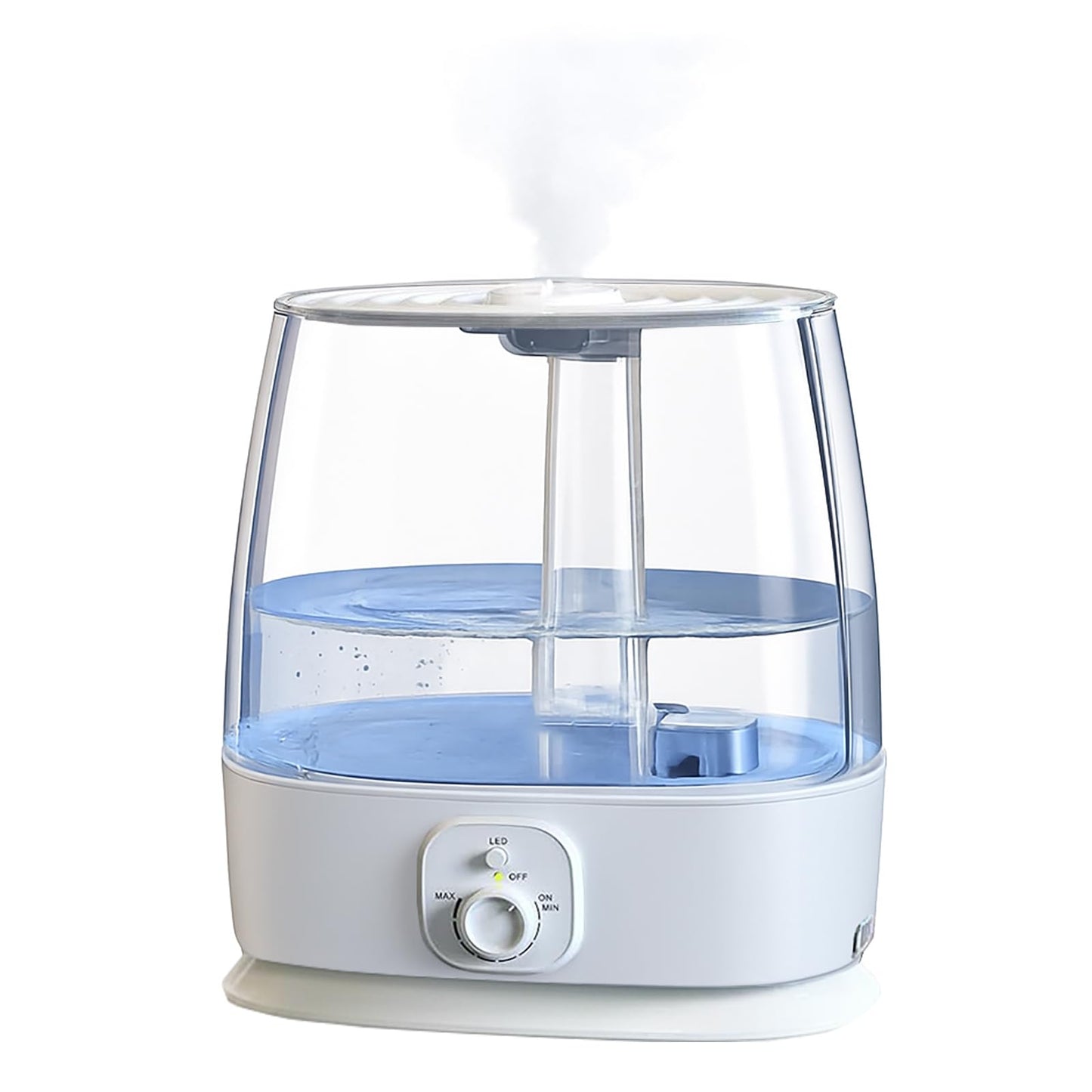 Humidifier for Large Room Bedroom Home, 6L Top Fill Ultrasonic Cool Mist Humidifier 3 in 1, 50H Quiet, Essential Oil Diffuser, Auto Shut-Off, Adjustable Mist Night Light for Baby Nursery, Plants