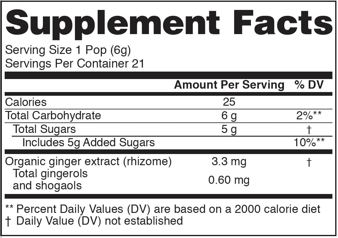 USDA Organic Tummypops Ginger Variety Pack (Pineapple, Peach, & Strawberry)