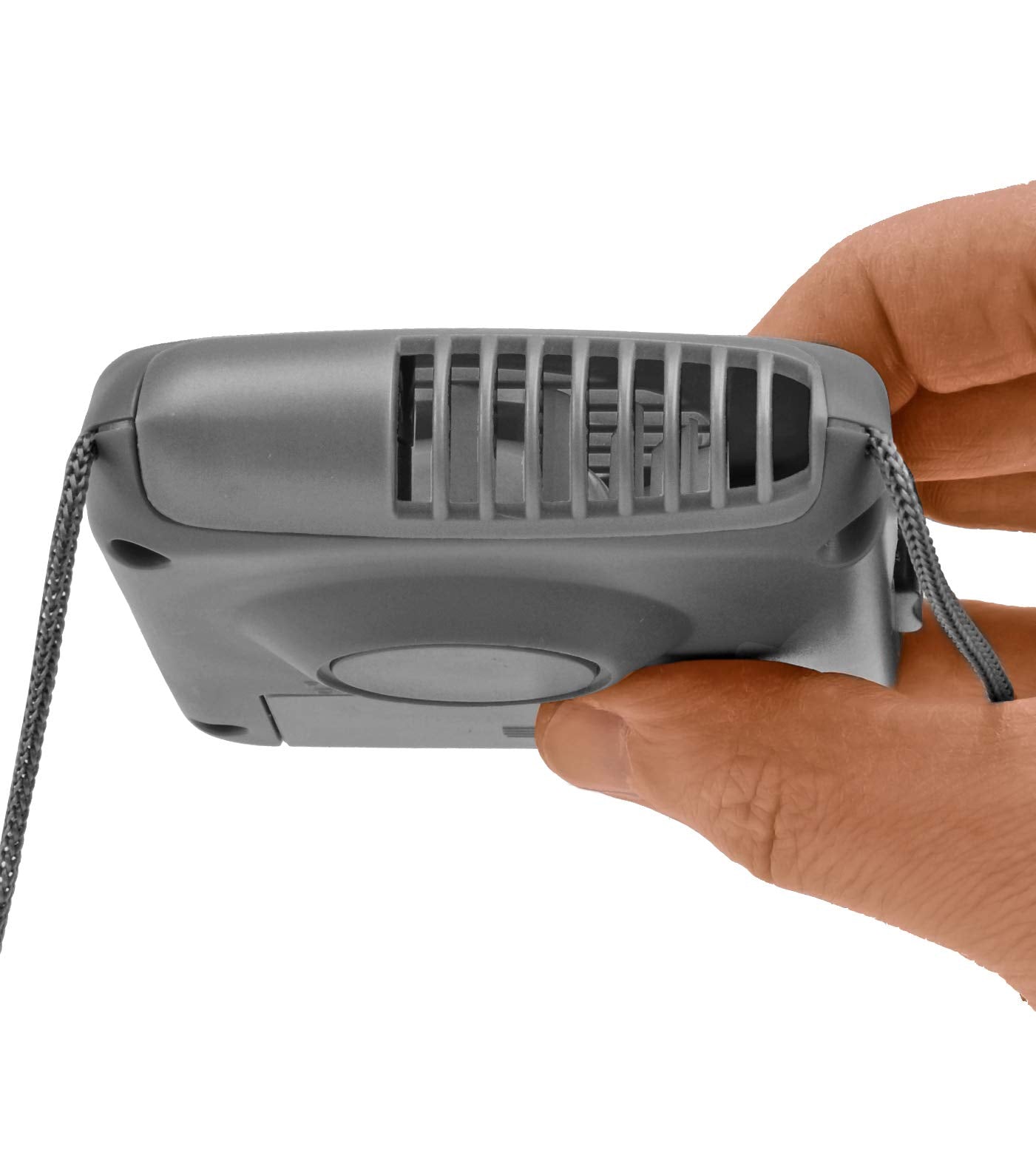 O2COOL Deluxe Personal Necklace Fan | Hands- Free, Battery Operated Wearable Mini Cooling Device for Beach, Sporting Events, Camping (4 Pack Random Colors)