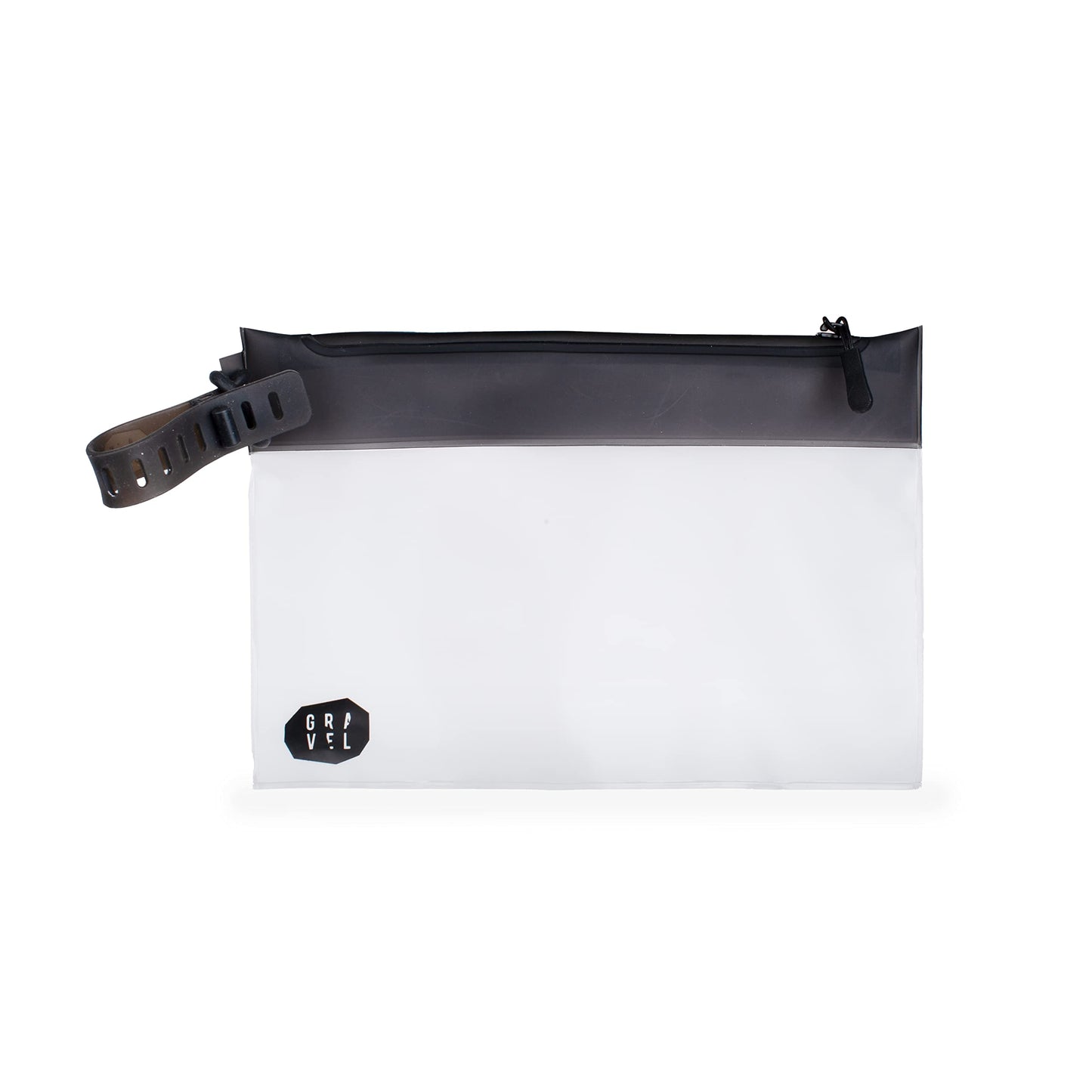 Gravel The Pouch | TSA Approved Clear Travel Toiletry Bag | Quart Size for Men & Women