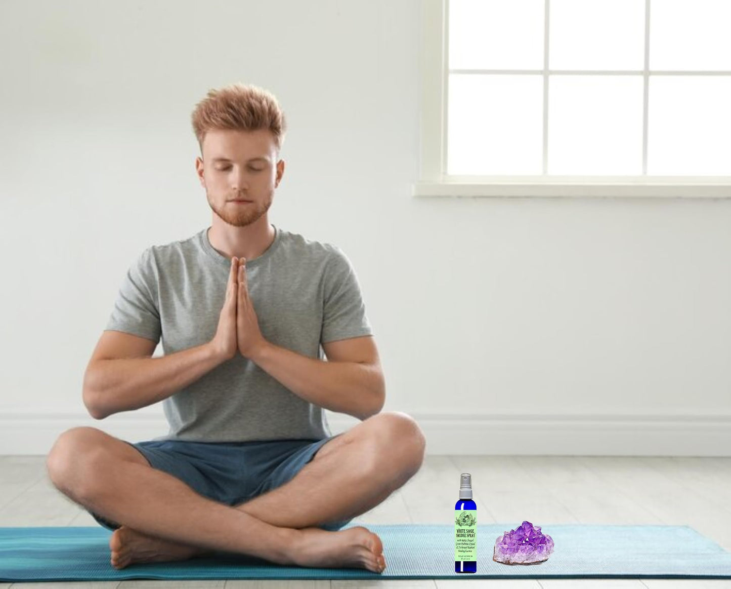 Sage Smudge Spray for Clearing Negative Energy, 4 Fl Oz