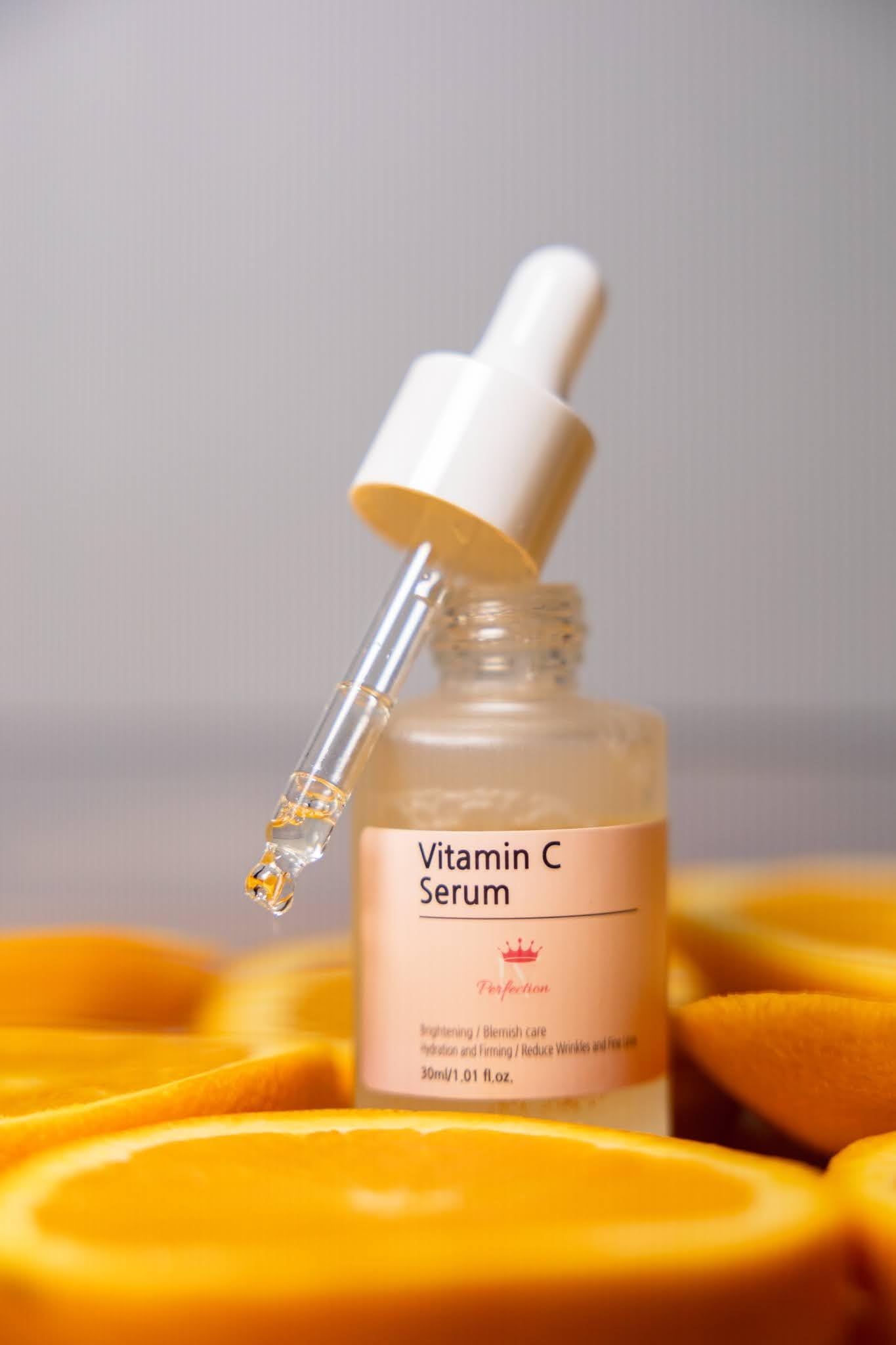 10% Vitamin C Serum – Face Serum - Korean - Brightening & Anti-Aging Formula with Ferulic Acid & Niacinamide – Improves Skin Tone, Dark Spots, Fine Lines & Wrinkles - Natural Ingredients 30ml