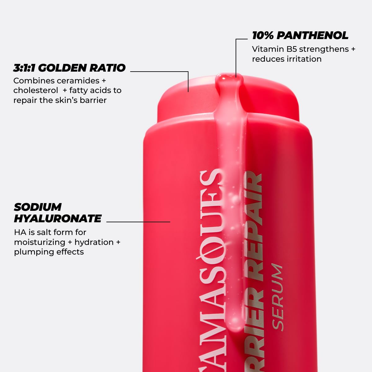 Vitamasques Barrier Repair Serum - Strengthen & Restore - 1.01 fl oz