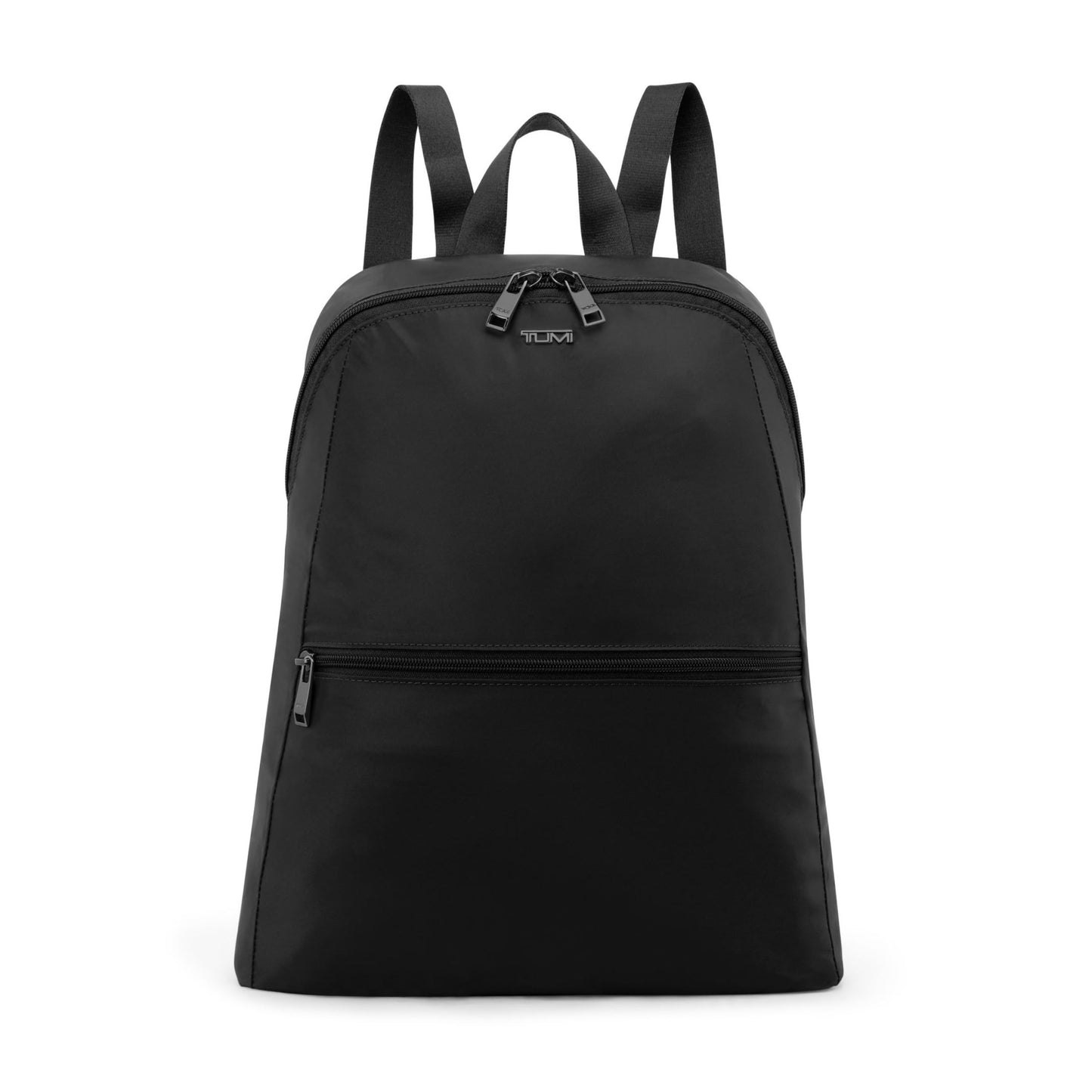 TUMI - Just In Case Foldable Backpack - Lightweight, Compact Travel Backpack - For One Bag Travel - 15.5" X 12.3" X 4.5" - Black with Gunmetal Hardware