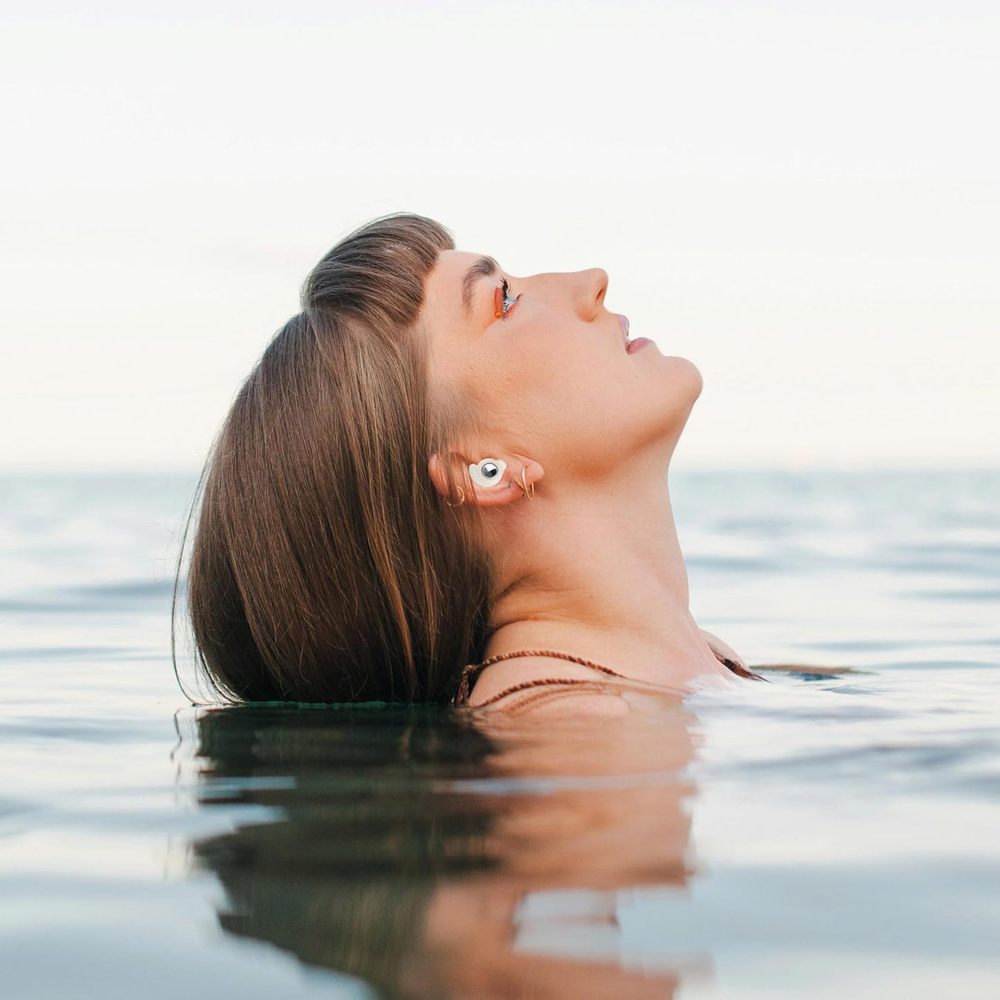 CHACHA Earplugs for Sleeping, 45dB Noise Cancelling Reduction, Soft Silicone Earplugs for Travel, Concert, Focus, Must-Have Travel Essentials for Hearing Protection, White