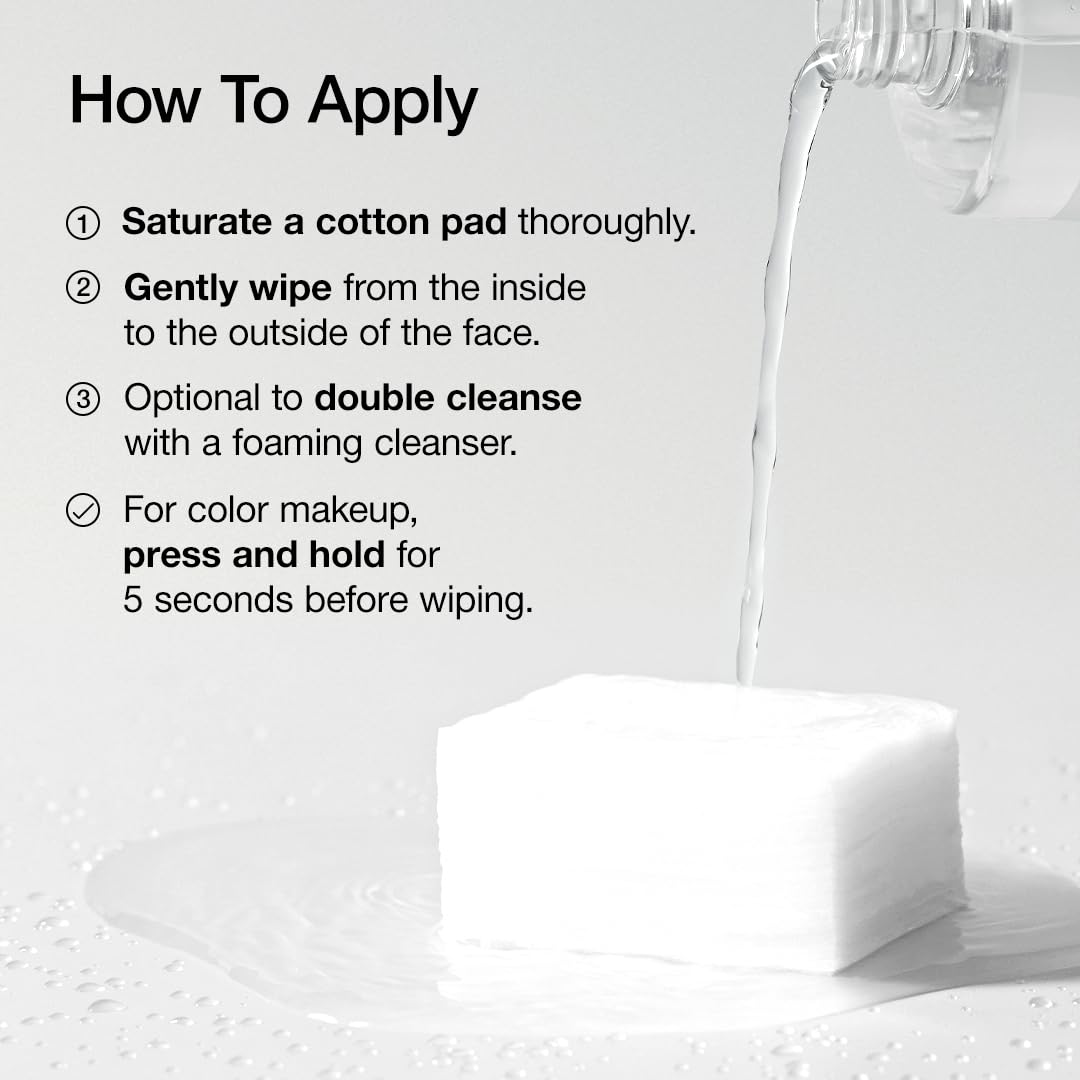 ANUA Heartleaf Low pH Deep Cleansing Water, Micella Water, Panthenol, Squalane, Makeup Remover for Sensitive Skin, Korean Skin Care (500g, 17.63 oz.)