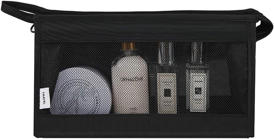 Belsmi 8 Set Packing Cubes with Shoe Bag - Compression Travel Luggage Organizer (Style A - Black)