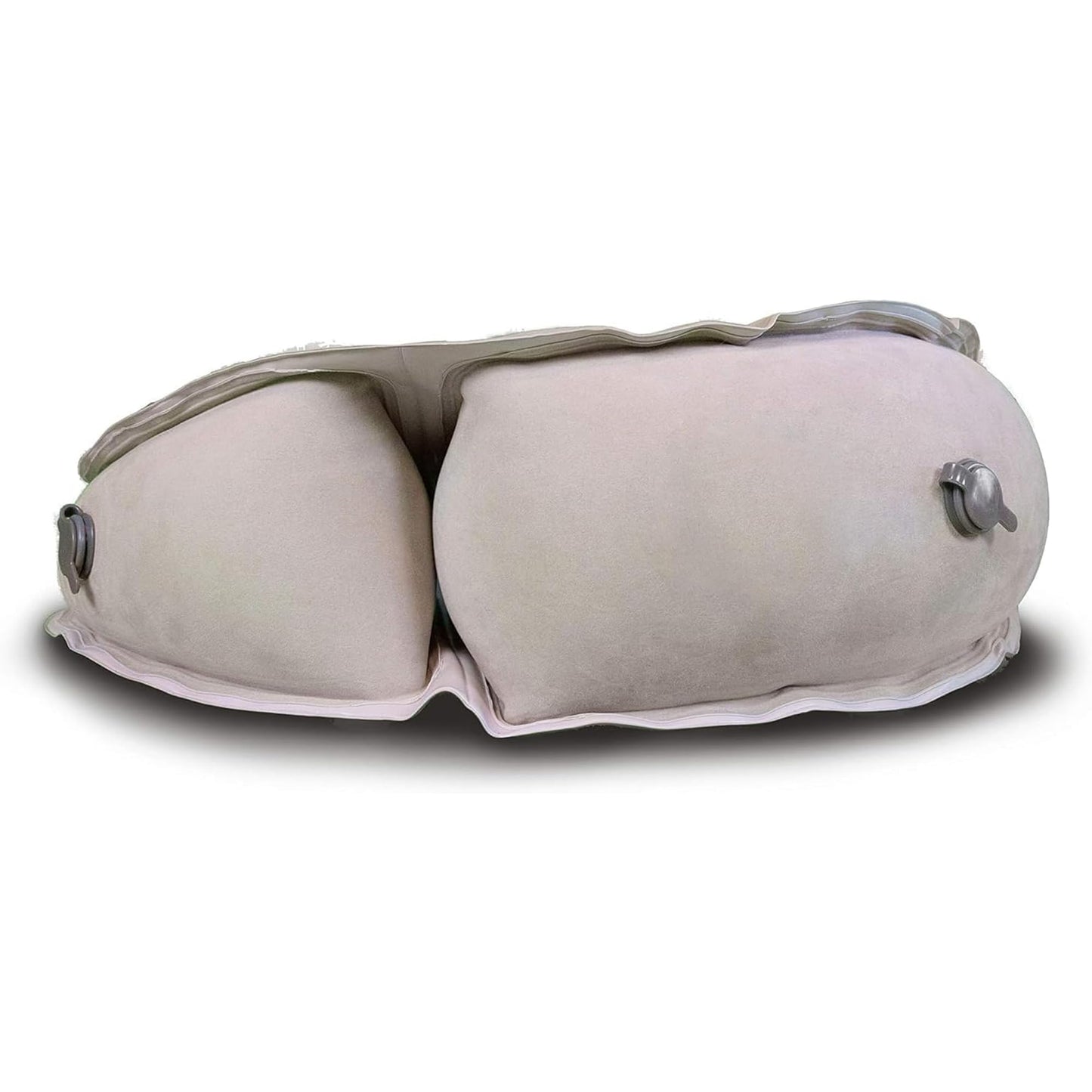 Air Meditator Inflatable Meditation Cushion and Travel Pillow – Meditate on Air in Total Comfort with Adjustable Three-Chamber Design for Enhanced Posture and Portability, Black