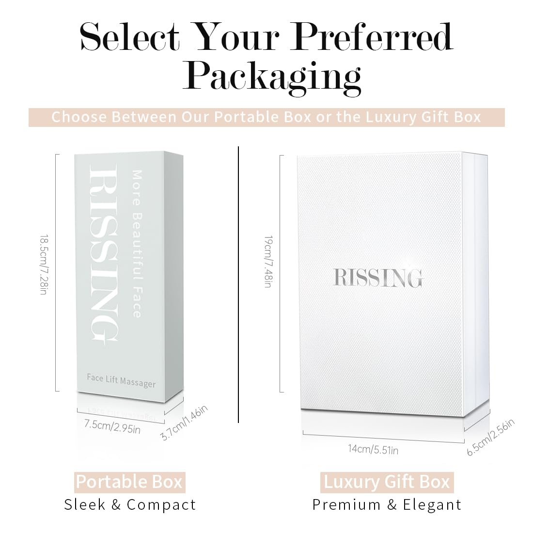 RISSING 4-in-1 Gua Sha Facial Tools: FSAHSA Eligible, Lymphatic Drainage Massager Facial Roller for Wrinkles and Lifting, Stainless Steel Gua Sha Tool for Face (Luxury Gift Box Edition)