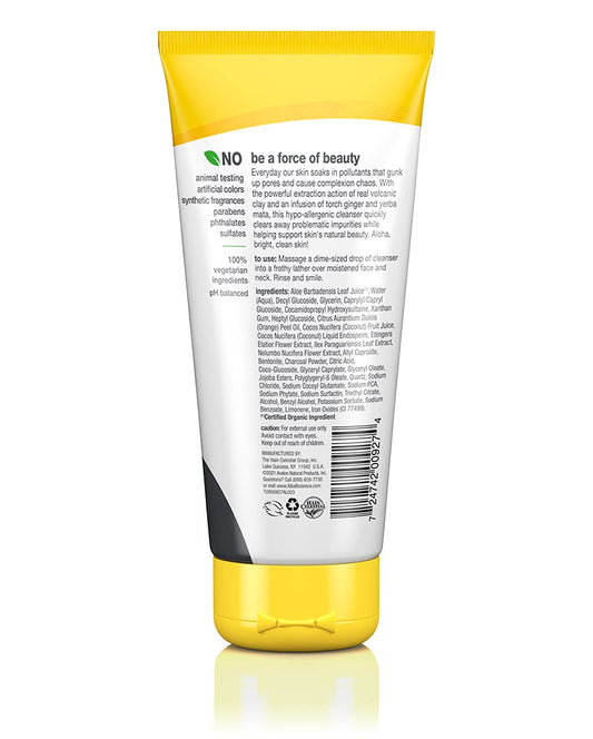 Alba Botanica Hawaiian Detox Cleanser, Anti-Pollution Volcanic Clay, 6 Oz